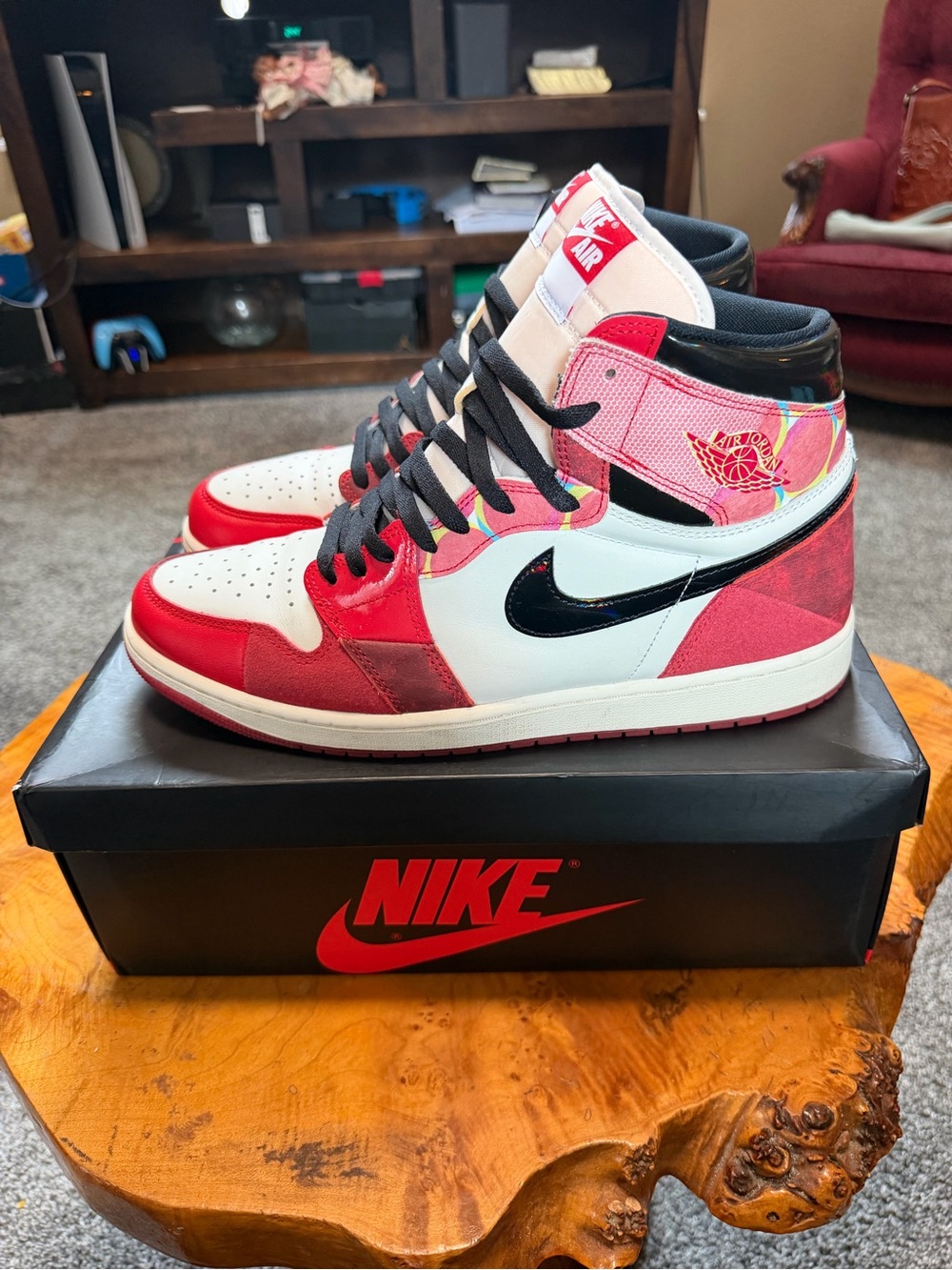 Air Jordan 1 Retro High OG Next Chapter Men Sz 13 / Women's 14.5 University Red